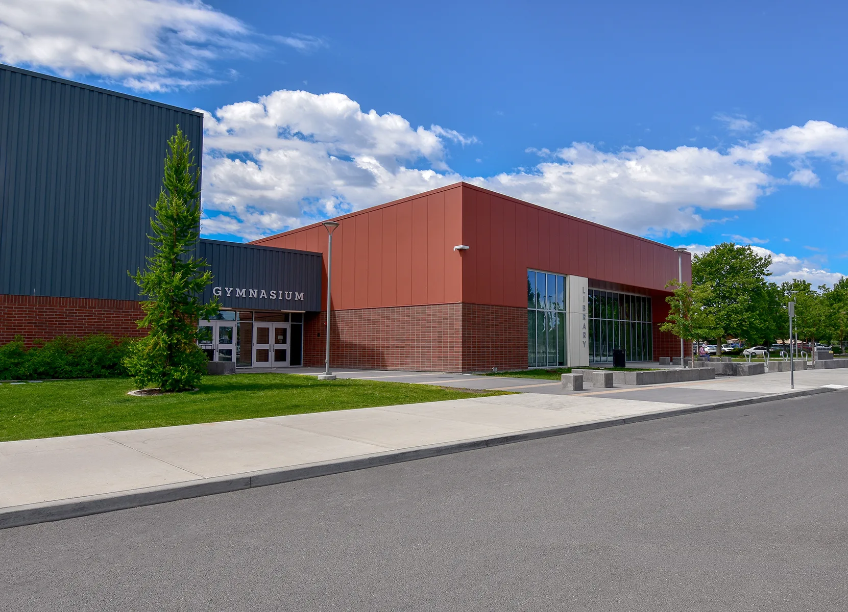pokane Public Library and Shaw Middle School, Spokane