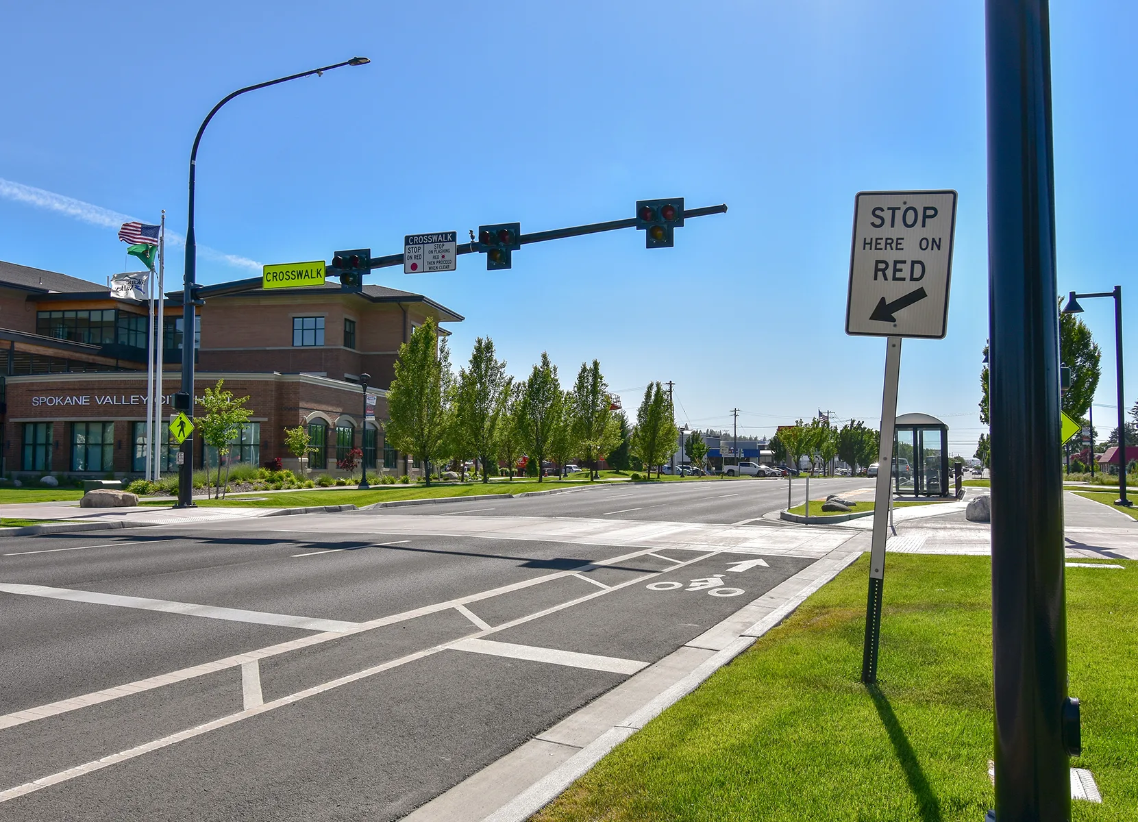Sprague Avenue Corridor Revitalization, Spokane Valley