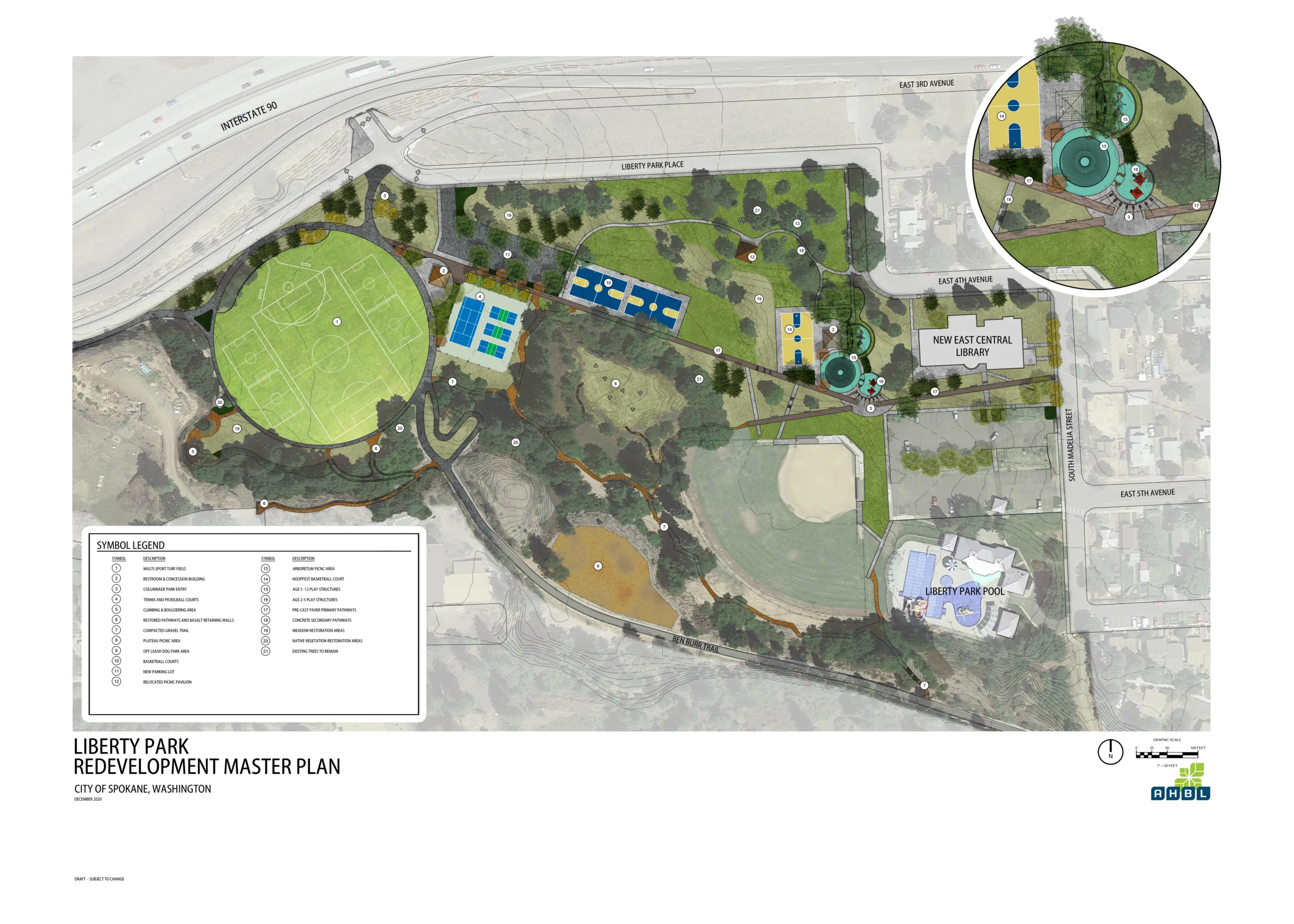Liberty Park Master Plan Concept